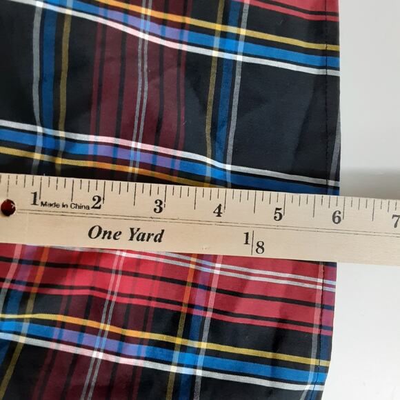 Draper James RSVP LS Bow Back Dress Tartan Plaid 2X Holiday 3/4 Sleeve NWT - Picture 9 of 10